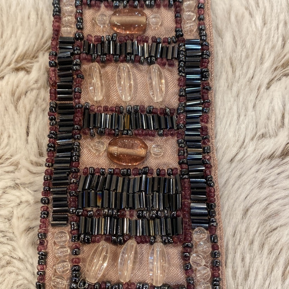 Ibisco Beaded and Silk Sash
